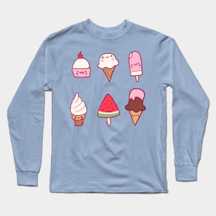 Ice cream pack Long Sleeve T-Shirt